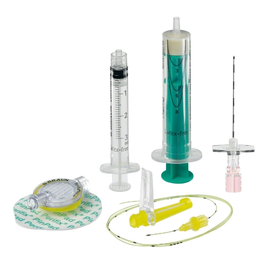 Снимка на Perifix® ONE педиатричен сет за продължителна епидурална анестезия и аналгезия с двуслоен катетър 