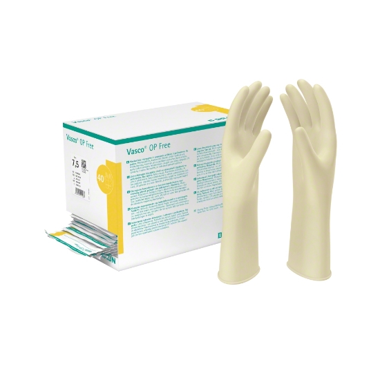 Снимка на Vasco® OP Free стерилни хирургични ръкавици без латекс пудра