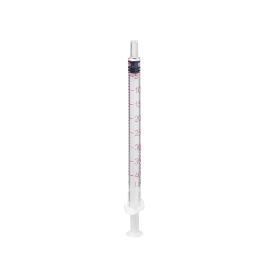 Снимка на Omnifix® трикомпонентна спринцовка за инсулин  1 мл. 40 IU без игла