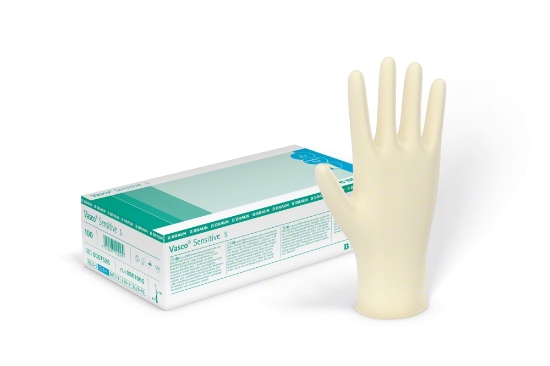 Снимка на Vasco® Sensitive латексови нестерилни ръкавици 